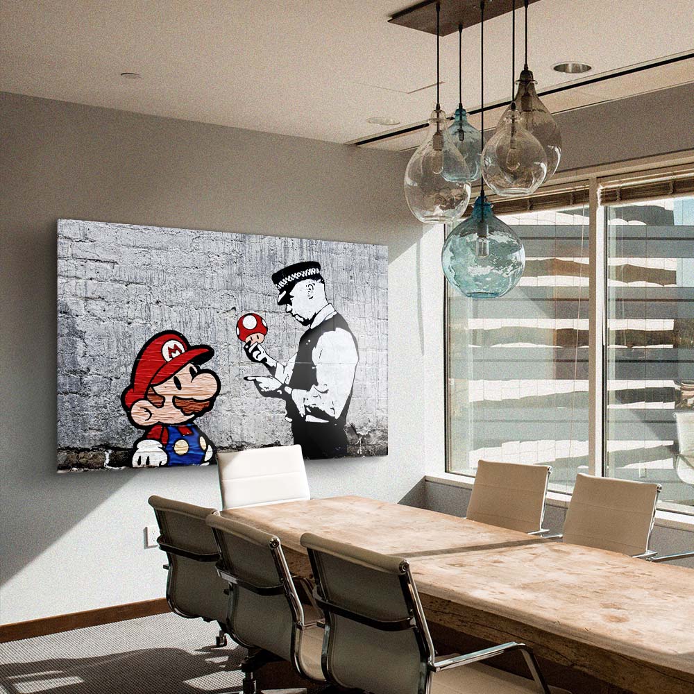 Banksy Mario