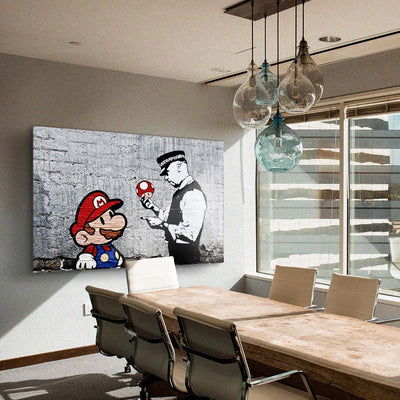Banksy Mario