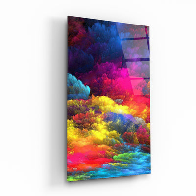 Rainbow explosion