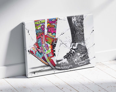 Graffiti Feet