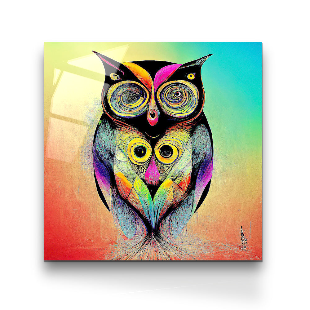 Colourful Owl