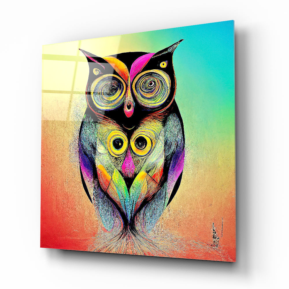 Colourful Owl