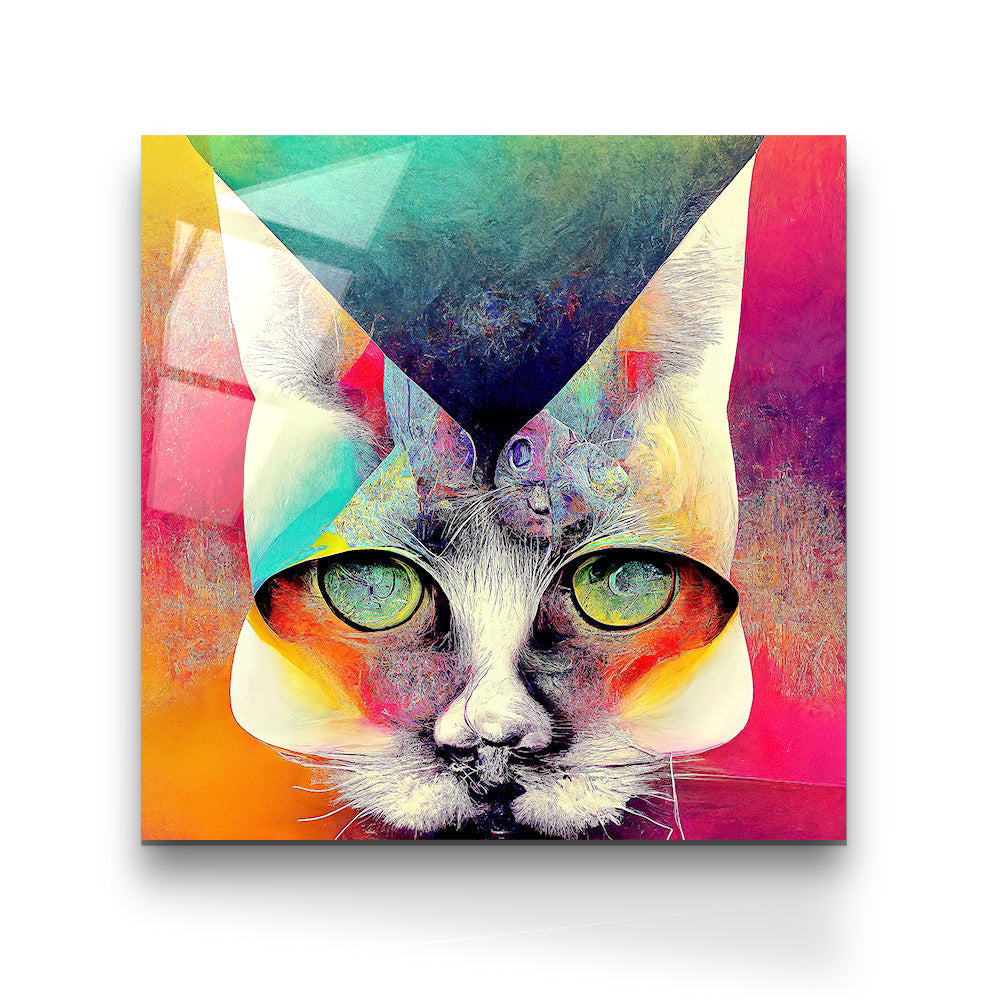 Colourful Cat