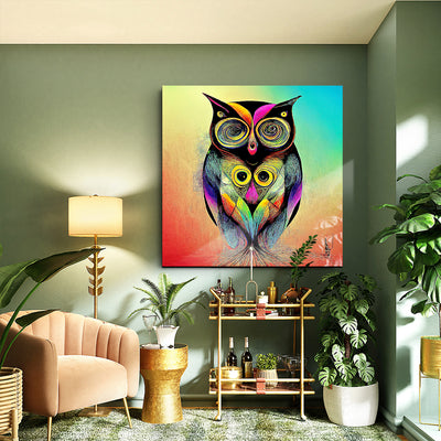 Colourful Owl