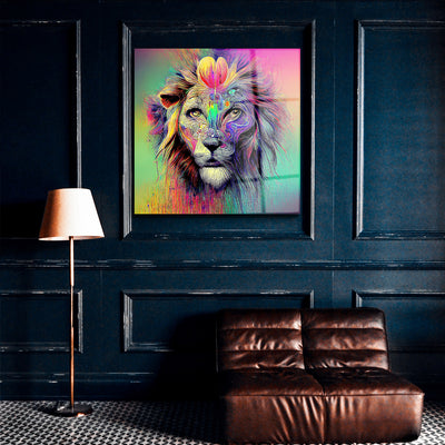 Colourful Lion