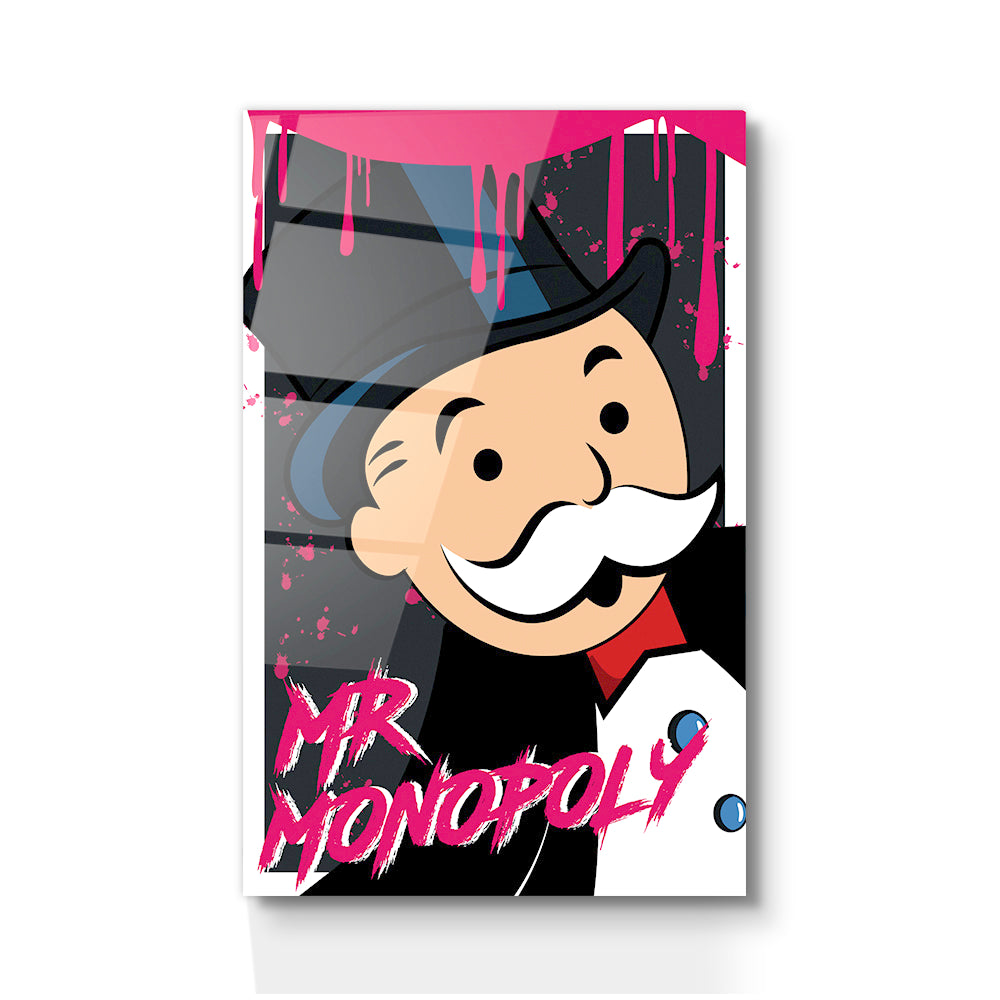 Mr Monopoly Pink